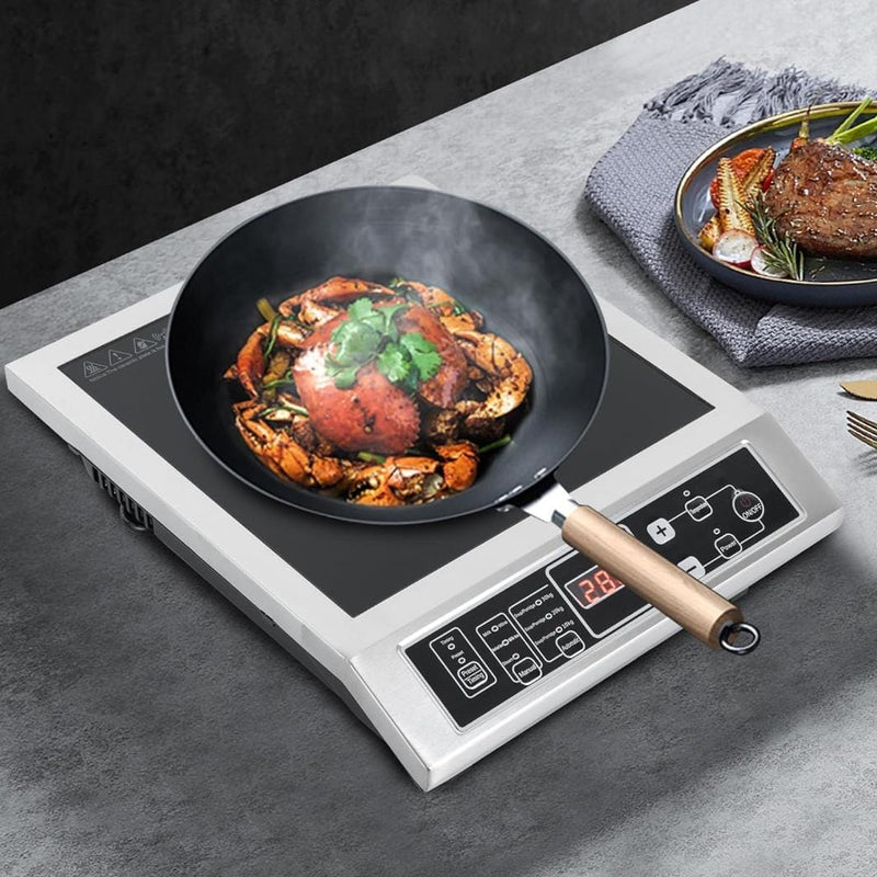 Kiran Eco Induction - 3000W | Square | Flat Base | Switch Model
