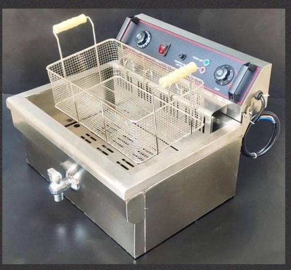 Electric Fryer with Tap HEAVY 20L