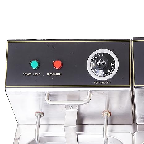 KIRAN ENTERPRISE 16 Ltr Deep Fryer Electric Single Pan Fryer For Restaurant, Kitchen &  Commercial Use