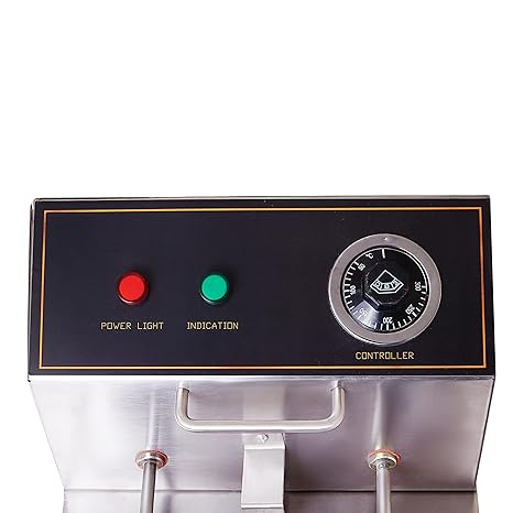 Kiran Enterprise Stainless Steel 8 Liter Deep Fryer Electric & Gas for Restaurant and Kitchen  and commercial Use