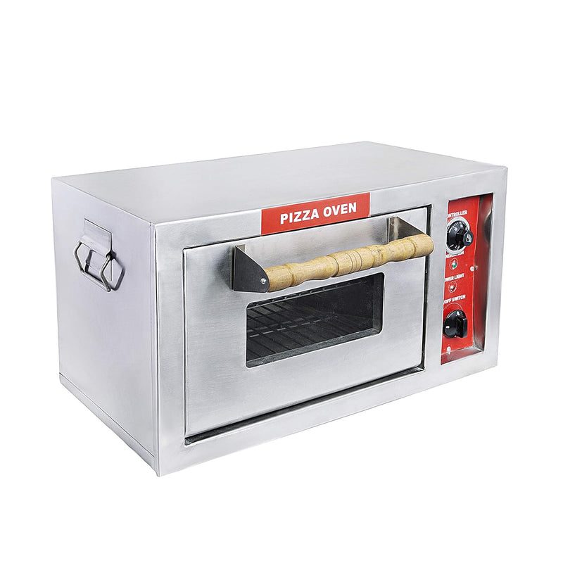 Kiran Enterprise Pizza Oven (8C-K4YY-T335, 8 inches x 12 inches, Silver)