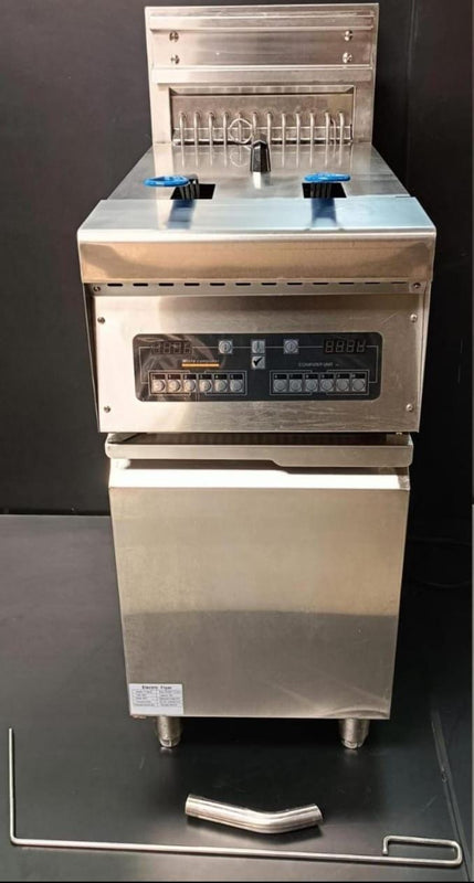 Electric Digital Deep Fryer with HEAVY Twin Baskets(28L) - Standing Model