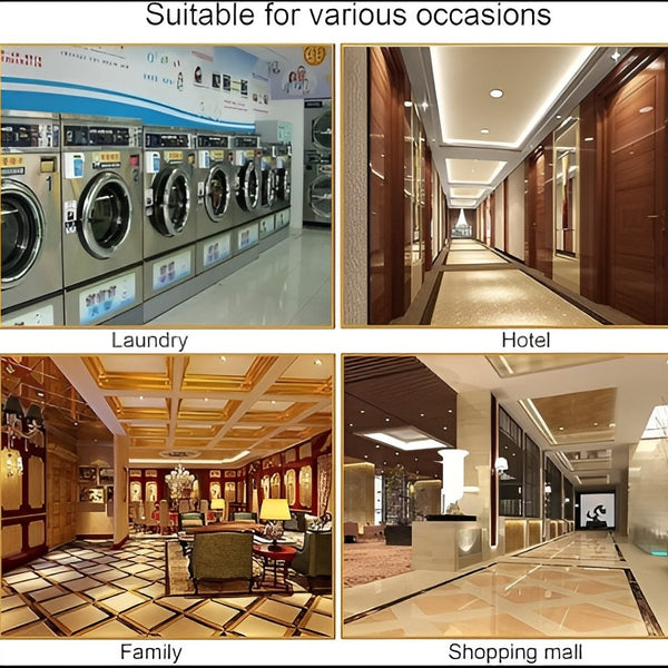 SS Collapsible & Foldable Rectangle Laundry Trolley with Linen Bag