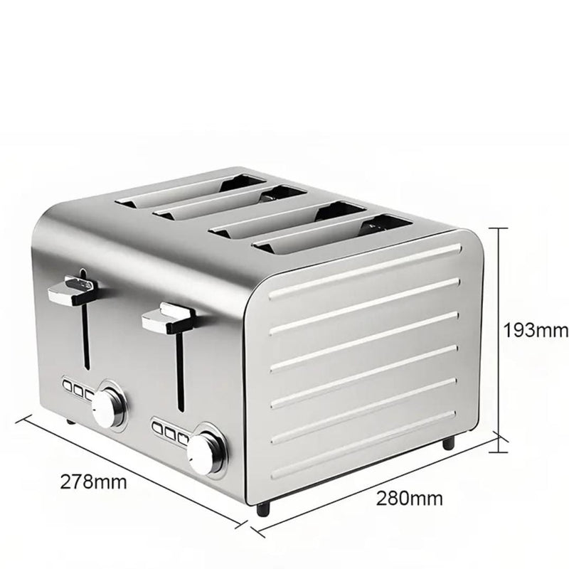 Electric Commercial 4 Slice Eco pop-Up Toaster