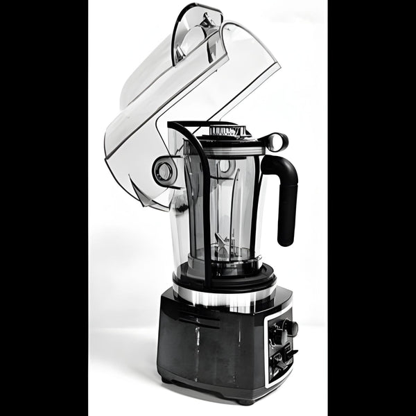 Electric 2L Soundproof Commercial Blender with Toughend Jar - Black
