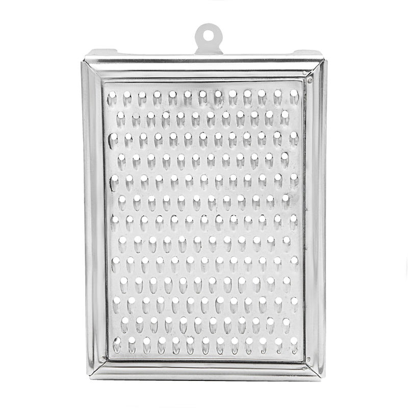 Stainless Steel Grater And Slicer, Metallic