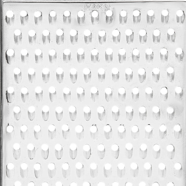 Stainless Steel Grater And Slicer, Metallic