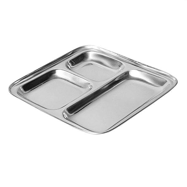 Stainless steel Pav Bhaji Plate
