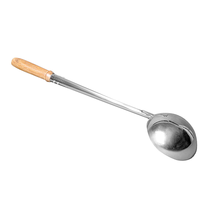 Stainless steel daboo/Big Spoon with wooden handle
