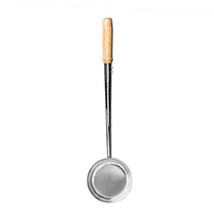 Stainless steel daboo/Big Spoon with wooden handle