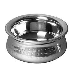 Stainless steel Hammered Handi 5
