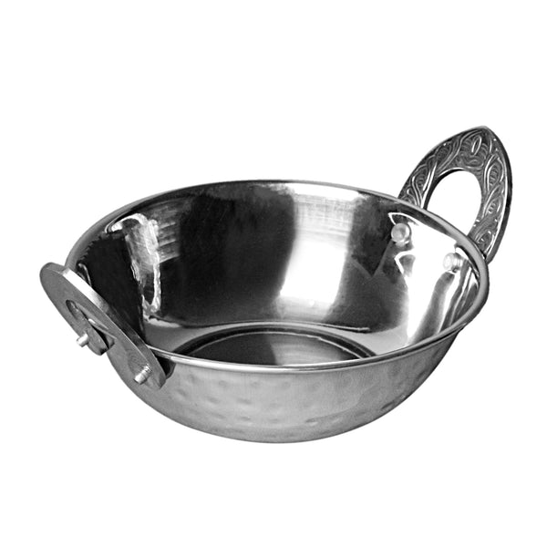 Stainless steel Hammered Kadai 6