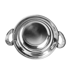 Stainless steel Hammered Kadai 5