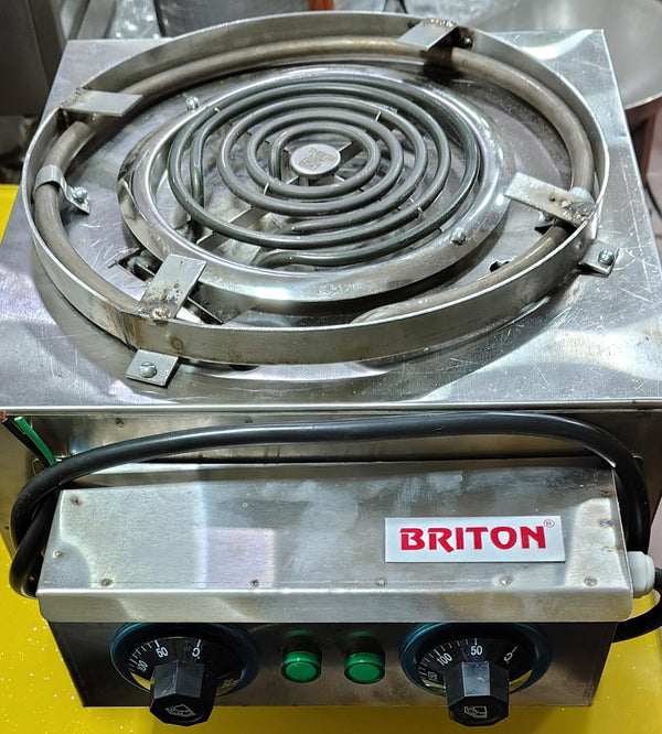 Kiran G-Coil Hot Plate/ Electric stove- 3500 Watt Induction Cooktop (Silver, Push Button)