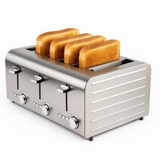 Electric Commercial 6 Slice Eco Pop-Up Toaster