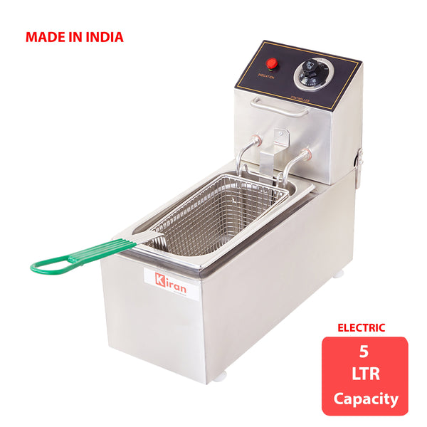 Kiran 5 Liter Deep Fryer- Electric 5 L Electric Deep Fryer