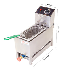Kiran Kitchen Versatile 5-Litre Gas and Electric Fryer