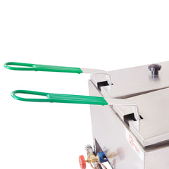 Kiran 5 Liter Double Pan Deep Fryer- Electric & Gas 5 L Electric Deep Fryer