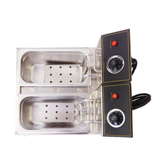 Kiran 5 Liter Double Pan Deep Fryer- Electric - 5 L Electric Deep Fryer