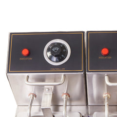 Kiran 5 Liter Double Pan Deep Fryer- Electric & Gas 5 L Electric Deep Fryer