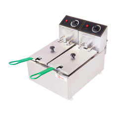 Kiran 5 Liter Double Pan Deep Fryer- Electric - 5 L Electric Deep Fryer
