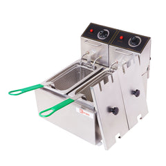 Kiran 5 Liter Double Pan Deep Fryer- Electric - 5 L Electric Deep Fryer