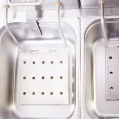 Kiran 8 Liter Double Pan Deep Fryer - Electric & Gas