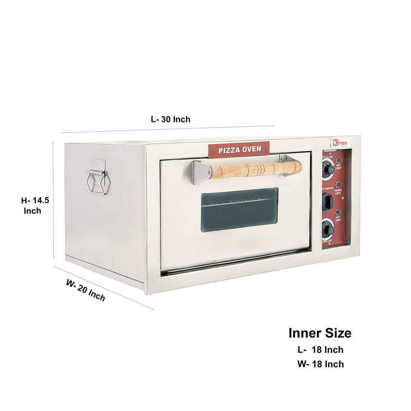 Kiran 8 Pizza Oven suitable for restaurants, hotels and commercial purpose