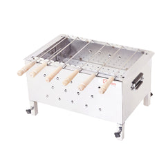 Kiran Charcoal Dual Body Barbecue Grill with Detachable Leg