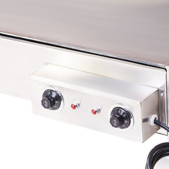 Kiran Hot Dosa Plate Stainless Steel Body with Plate Size 15 x 27 for Making Dosa, Capati Amlete Uttapa