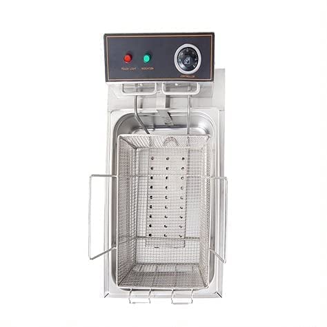 Kiran Enterprises 23 Liter Deep Fryer Vertical - Electric and Gas with Basket 23 Ltr CapacityElectric & Gas Deep Fryer