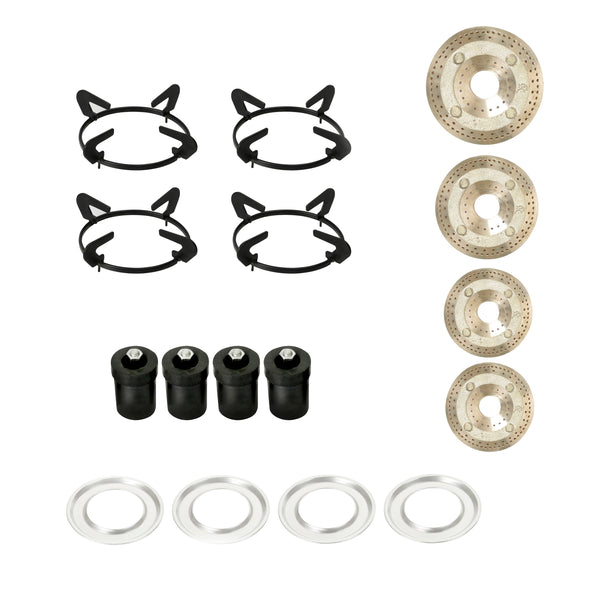 WiN MONALISA Legion 4 burner Glass Manual Gas Stove  (4 Burners)