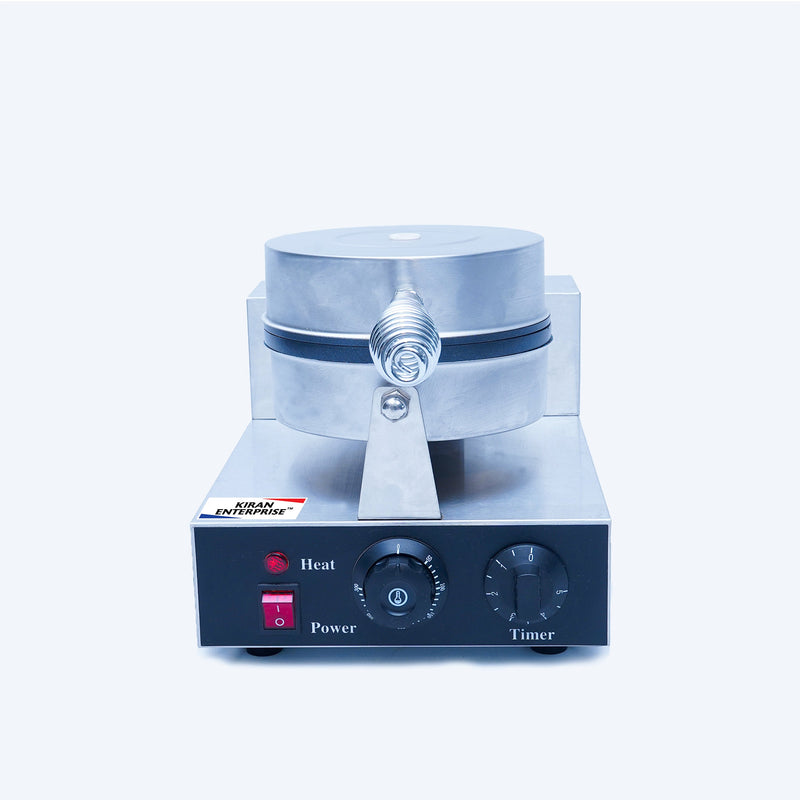 Kiran Kitchen Premium Non-Stick Belgian Waffle Maker: Quick Heat-Up, Compact Design for Perfect Waffles Every Time