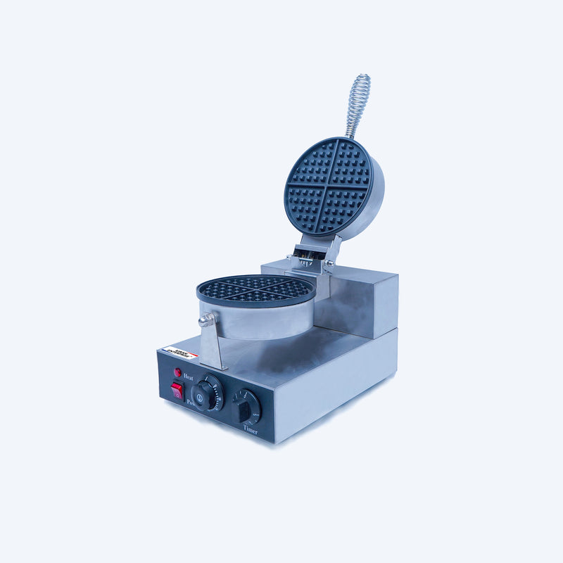 Kiran Kitchen Premium Non-Stick Belgian Waffle Maker: Quick Heat-Up, Compact Design for Perfect Waffles Every Time