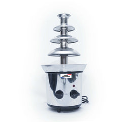 Kiran Kitchen Elegant 3-Layer Chocolate Fountain - Stainless Steel, Easy to Clean, Perfect for Parties and Events