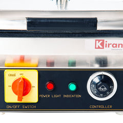 Kiran Premium series 2 Step- 4 Slice Electric Commercial Sandwich Maker Grill  (Multicolor)
