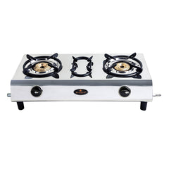 Win Monalisa, STORM  2 Burner Manual Stainless Steel Gas Stove