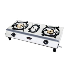 Win Monalisa, STORM  2 Burner Manual Stainless Steel Gas Stove