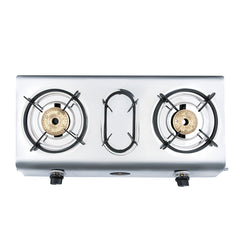 Win Monalisa, STORM  2 Burner Manual Stainless Steel Gas Stove