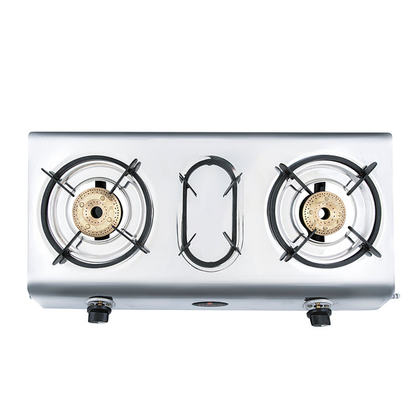 Win Monalisa, STORM  2 Burner Manual Stainless Steel Gas Stove