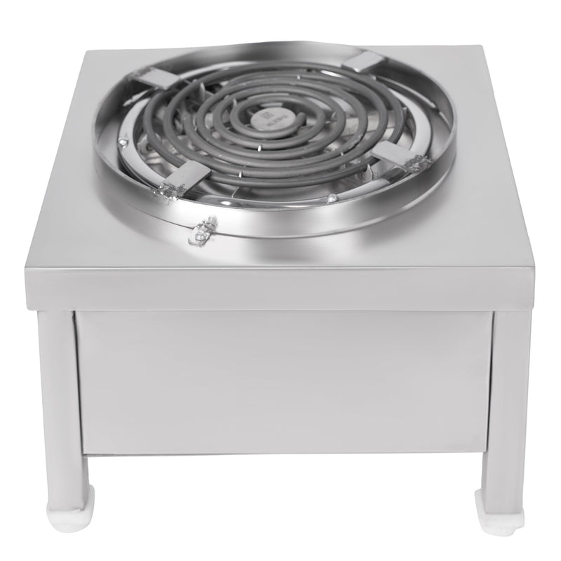 kiran G-Coil Hot Plate/ Electric stove- 2500 Watt Induction Cooktop  (Silver, Push Button)