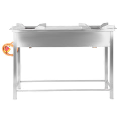 Stainless Steel Commercial Gas Stove (2 Burners)