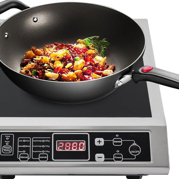 Kiran Eco Induction - 3000W | Square | Flat Base | Switch Model