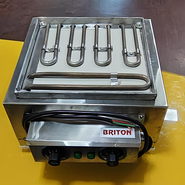 kiran G-Coil Hot Plate/ Electric stove- 5000 Watt Induction Cooktop (Silver, Push Button)