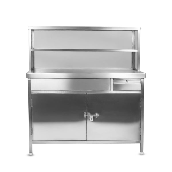 Commercial Stainless Steel Food Preparation and Display Counter