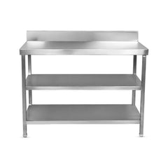 Stainless Steel Working Table / Cutting Table / Service Table / Preparation Table with 2 Under shelves
