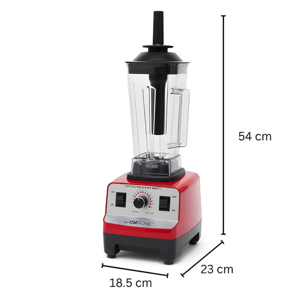 Electric 2L Commercial Blender 4500W ( Red & Black )