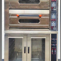 Electric COMBI Oven with Proofer - 2D4T Oven & 10 Trays Proofer