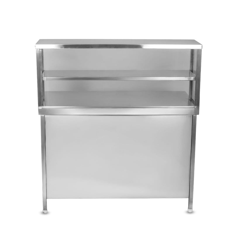 Commercial Stainless Steel Food Preparation and Display Counter