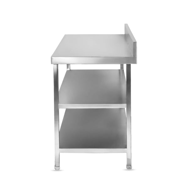 Stainless Steel Working Table / Cutting Table / Service Table / Preparation Table with 2 Under shelves